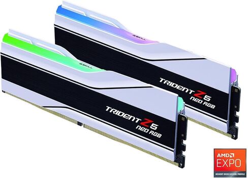G.SKILL Trident Z5 Neo Series 64 جيجابايت (2 × 32 جيجابايت) 288-Pin PC RAM DDR5 6000 (PC5 48000) طراز ذاكرة سطح المكتب F5-6000J3036G32GX2-TZ5NRW in Kuwait