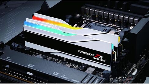 G.SKILL Trident Z5 Neo Series 64 جيجابايت (2 × 32 جيجابايت) 288-Pin PC RAM DDR5 6000 (PC5 48000) طراز ذاكرة سطح المكتب F5-6000J3036G32GX2-TZ5NRW in Kuwait