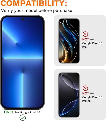 3 عبوات لواقي عدسة الكاميرا Google Pixel 10، زجاج مقسى 9 صلابة، واقي شاشة كاميرا عالي الدقة مضاد للخدش لهاتف Pixel 10 in Kuwait