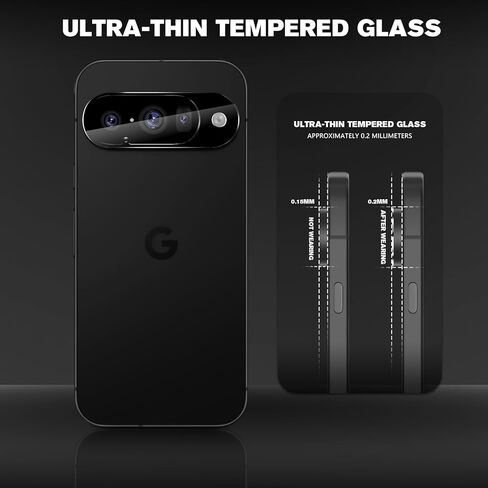3 عبوات لواقي عدسة الكاميرا Google Pixel 10، زجاج مقسى 9 صلابة، واقي شاشة كاميرا عالي الدقة مضاد للخدش لهاتف Pixel 10 in Kuwait