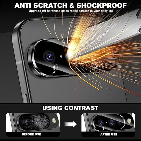 3 عبوات لواقي عدسة الكاميرا Google Pixel 10، زجاج مقسى 9 صلابة، واقي شاشة كاميرا عالي الدقة مضاد للخدش لهاتف Pixel 10 in Kuwait