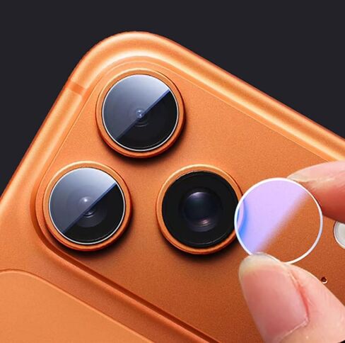 واقي عدسة الكاميرا لهاتف iPhone 17 Pro Max /17 Pro من الزجاج المقسى - 3 عبوات/شفاف in Kuwait