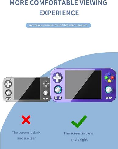 [2 Pack] for Anbernic RG476H 4.7 Inch Screen Protector Film, Flexible TPU Film Compatible with RG476H 4.7",Anti-Scratch Ultra-Thin.(Not tempered glass film) in Saudi Arabia