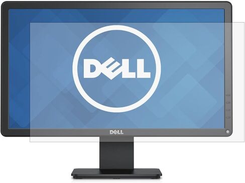 Screen Protector (Set of 2) for Dell 22" Computer Monitor Aspect Ratio 16:9 [Non Touch] High Clarity Anti Scratch Filter Radiation Microfiber Cloth in Saudi Arabia