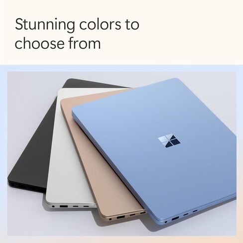Microsoft Surface Laptop (2024), Windows 11 Copilot+ PC, 13.8" Touchscreen Display, Snapdragon X Elite (12 core), 16GB RAM, 256GB SSD Storage, Sapphire in Saudi Arabia