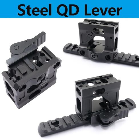 Tactical QD Lever Mount Lock Quick Release Steel for FTC Magnifier Mount & M icro Mount in Saudi Arabia