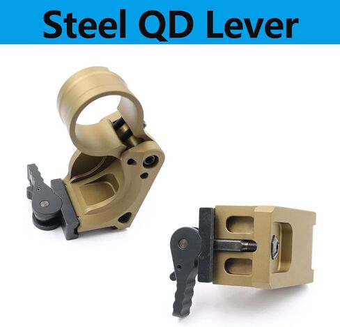 Tactical QD Lever Mount Lock Quick Release Steel for FTC Magnifier Mount & M icro Mount in Saudi Arabia