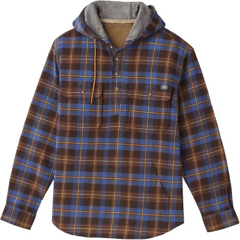 Field & Stream Mens Raghorn Flannel Hoodie in Saudi Arabia