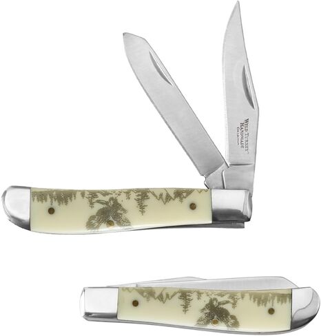 مجموعة سكين صيد الجيب اليدوية القابلة للطي للاستخدام اليومي (أحمر) in Kuwait