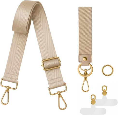 ubba+ Crossbody Phone Strap with Wristlet – 3-in-1 Adjustable Phone Lanyard Set, Universal Phone Strap with 2 Tether Tabs in Saudi Arabia
