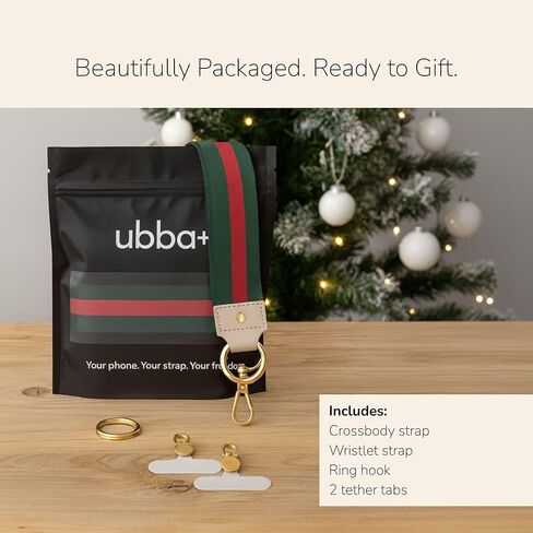 ubba+ Crossbody Phone Strap with Wristlet – 3-in-1 Adjustable Phone Lanyard Set, Universal Phone Strap with 2 Tether Tabs in Saudi Arabia