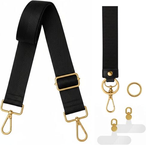 ubba+ Crossbody Phone Strap with Wristlet – 3-in-1 Adjustable Phone Lanyard Set, Universal Phone Strap with 2 Tether Tabs in Saudi Arabia