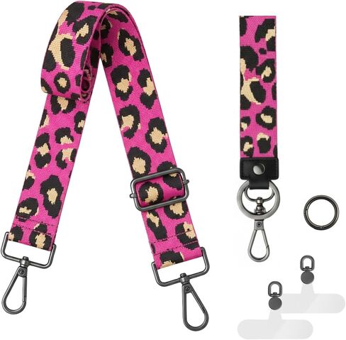 ubba+ Crossbody Phone Strap with Wristlet – 3-in-1 Adjustable Phone Lanyard Set, Universal Phone Strap with 2 Tether Tabs in Saudi Arabia