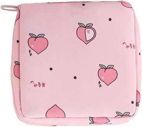 Sanitary Napkin Storage Bag, Portable Menstrual Period Storage Bag, Tampon Storage Bag, Cute Cartoon Storage Bag for Ladies' Daily Use DJA634-02 in Saudi Arabia