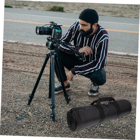 حقيبة تخزين ثلاثية القوائم شديدة التحمل، حقيبة حمل متينة من النايلون مع سحاب إغلاق لحامل الضوء وحامل الميكروفون وحامل ثلاثي القوائم للسفر لمعدات التصوير الفوتوغرافي in Kuwait