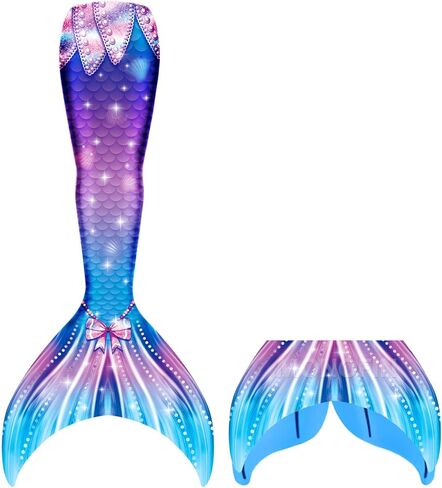 ذيل حورية البحر DNFUN للسباحة للبالغين ، دون monofin. in Kuwait