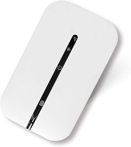 Compact 4G Portable WiFi 150Mbps Mobile Hotspot Device with SIM Card Slot, Safe and Fast Internet Connection in Saudi Arabia