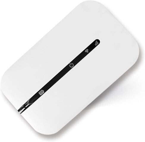 Compact 4G Portable WiFi 150Mbps Mobile Hotspot Device with SIM Card Slot, Safe and Fast Internet Connection in Saudi Arabia