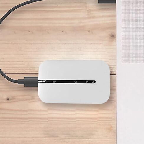 Compact 4G Portable WiFi 150Mbps Mobile Hotspot Device with SIM Card Slot, Safe and Fast Internet Connection in Saudi Arabia