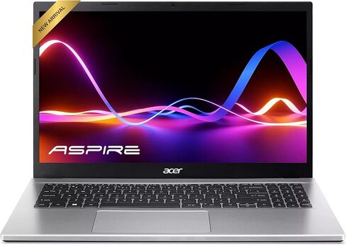 كمبيوتر محمول acer Aspire Premium Slim - شاشة 15.6 بوصة Full HD IPS 1080P - معالج AMD Ryzen 3 7330U رباعي النواة - ذاكرة وصول عشوائي 8 جيجابايت - 256 جيجابايت NVMe SSD - كاميرا ويب - Wi-Fi 6 - Windows 11 - W/O ماوس in Saudi Arabia