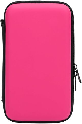 Game Console Carrying Case, Lightweight Large Storage Console Travel Case for 2DS LL (Pink) in Saudi Arabia