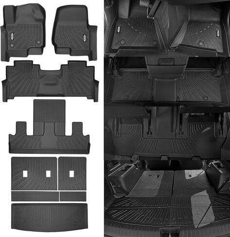 الحصير لجميع الأحوال الجوية لسيارة Mercedes Benz GLB 2020-2024 2025 الحصير الأرضي وحصائر صندوق السيارة وحصائر مسند الظهر لسيارة Mercedes Benz GLB إكسسوارات حماية بطانة أرضية مضادة للانزلاق عديمة الرائحة in Kuwait