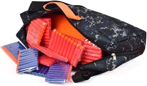 Yardwe Tactical Storage Bag Compatible with NERF Adjustable Utility Backpack for War Games Sturdy Toy Organizer for Outdoor Adventures in Saudi Arabia