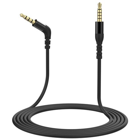 كابل صوت TRS إلى TRRRS بديل لسماعات الرأس مقاس 3.5 مم متوافق مع سماعات SteelSeries Arctis Nova Pro وNova 7 وNova 7X وNova 1 وNova 1P وNova 1X in Saudi Arabia