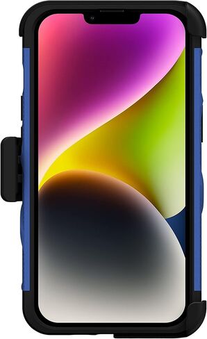 ZIZO Bolt Bundle لهاتف iPhone 14 (6.1) حافظة مع واقي شاشة ومسند وحافظة - أزرق in Saudi Arabia