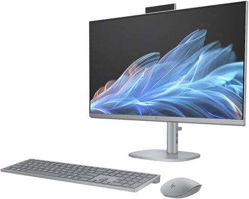 كمبيوتر HP OmniStudio X 27 بوصة FHD الكل في واحد، Intel Core Ultra 7 256V، ذاكرة الوصول العشوائي 16 جيجابايت، 1 تيرابايت SSD، Intel Arc Graphics، Windows 11 Home، Copilot Plus، 27-cs1065t (متجدد) in Kuwait