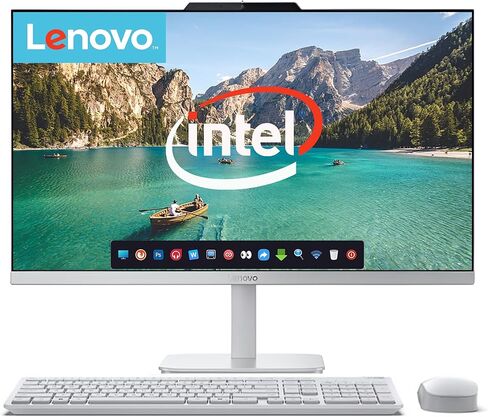 كمبيوتر مكتبي Lenovo IdeaCentre 24 بوصة الكل في واحد، وحدة معالجة مركزية Intel رباعية النواة فائقة السرعة، شاشة عالية الدقة بالكامل، ذاكرة وصول عشوائي 8 جيجابايت، 512 جيجابايت PCIe SSD، Wi-Fi 6، بلوتوث، USB، منفذ إيثرنت، Windows 11، مخرج HDMI، لوحة مفاتيح in Saudi Arabia