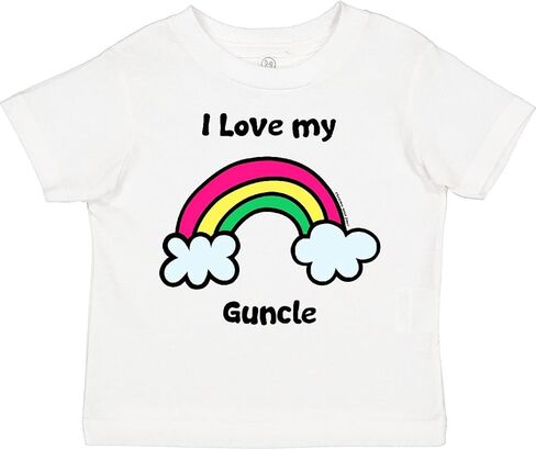 inktastic I Love My Guncle Toddler T-Shirt - Flossy and Jim in Saudi Arabia