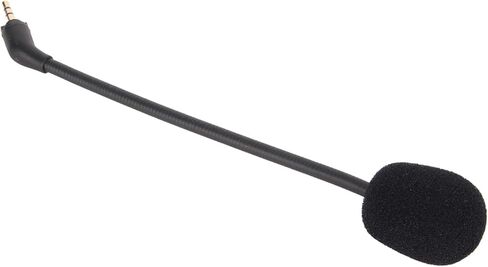 Detachable Mic Replacement for Astro A30 | 2.5mm Gold Plated Plug with Noise Reducing Foam, 360° Rotatable & Bendable Boom Arm for Clear Gaming Communication in Saudi Arabia