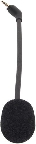 Detachable Mic Replacement for Astro A30 | 2.5mm Gold Plated Plug with Noise Reducing Foam, 360° Rotatable & Bendable Boom Arm for Clear Gaming Communication in Saudi Arabia