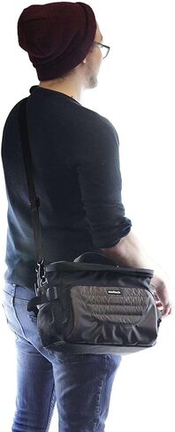 Navitech Grey Shoulder Camera Camcorder Bag Compatible with SEREE 2.7K 48MP Camcorder in Saudi Arabia