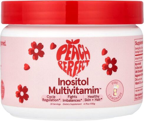 Inositol Powder Multivitamin, Pink Lemonade Flavor – 4g Myo & D-Chiro Inositol, DIM, Zinc, Magnesium Glycinate, Vitamin D3 – Supports Women’s Health, Cycle, Energy, 30 SVG in Saudi Arabia