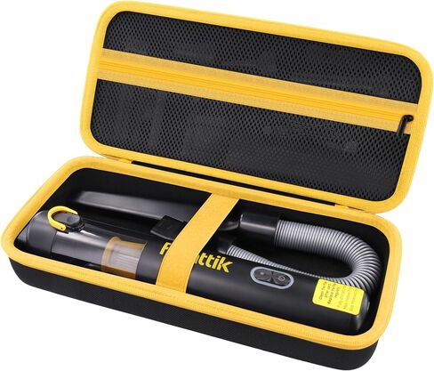 حقيبة تخزين co2CREA لـ Fanttik V8 Apex/Slim V8 Mate/V10 Apex/Slim V10 Mate مكنسة لاسلكية صغيرة محمولة - حقيبة حمل واقية صلبة من مادة EVA مع منظم ملحقات (حقيبة حمراء) in Saudi Arabia