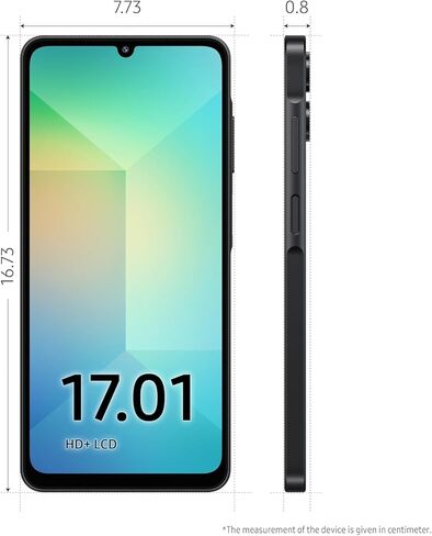 سامسونج جالاكسي A06 5G | 128 جيجابايت، 2025 | IP54 مقاوم للرذاذ، شاشة 6.7 بوصة 90 هرتز، Android 15، مصنع الطراز الدولي مفتوح للعالم، T-Mobile، Metro | حزمة شاحن سريع 20 وات، أسود in Kuwait