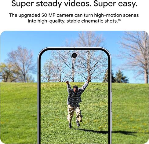 Google Pixel 10 Pro - هاتف ذكي يعمل بنظام Android - مساعد Gemini AI ونظام كاميرا خلفية ثلاثية وشاشة Super Actua مقاس 6.3 بوصة - Moonstone - 128 جيجابايت (موديل 2025) (متجدد) in Kuwait