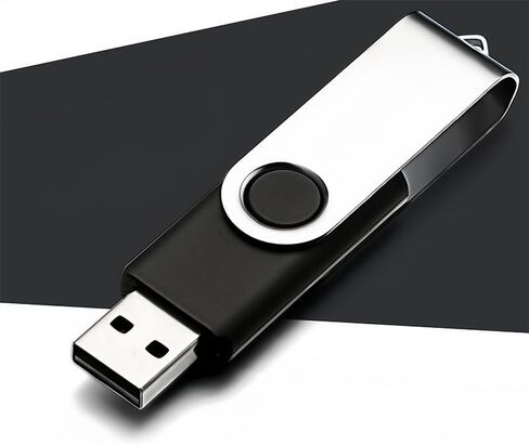 64GB USB Flash Drive, USB 2.0 Thumb Drives Jump Drive, High Capacity Memory Stick for Data Storage & Transfer, Black in Saudi Arabia