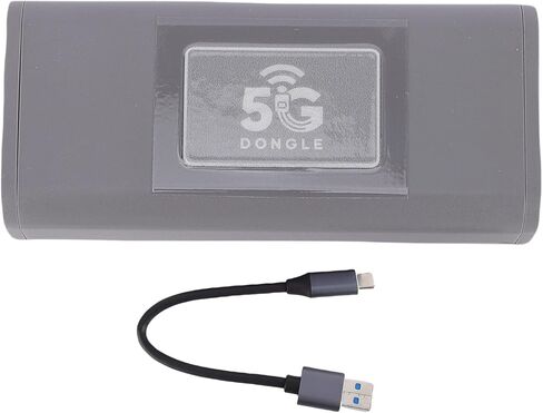 Yoidesu 5G Mobile Hotspot, 2.5Gbps High Speed Portable USB Modem with Built in Antenna, Dual Networking Modes WiFi Mobile Hotspot Router for Gaming Video Streaming in Saudi Arabia