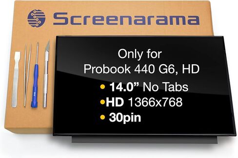 استبدال شاشة SCREENARAMA الجديدة لـ N140HCA-EAC REV.C1، بدون علامات تبويب، FHD 1920x1080، IPS، غير لامع، شاشة LCD LED مع أدوات in Kuwait
