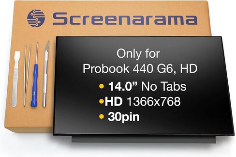 استبدال شاشة SCREENARAMA الجديدة لـ N140HCA-EAC REV.C1، بدون علامات تبويب، FHD 1920x1080، IPS، غير لامع، شاشة LCD LED مع أدوات in Kuwait