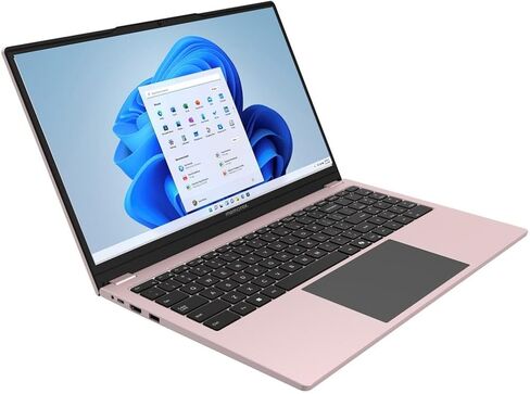 كمبيوتر محمول قابل للتحويل بشاشة لمس 15.6 بوصة 2 في 1 | MYOGA15-A100(P) | Intel Alder Lake-N N100 | ذاكرة الوصول العشوائي 4 جيجابايت | 128 جيجابايت SSD | Windows 11 Home (وضع S) | شاشة IPS عالية الدقة بالكامل | MYOGA15-A100 (وردي) in Saudi Arabia