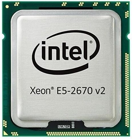 معالج Intel Xeon E5-2670 v2 Deca-core (10 النواة) بسرعة 2.50 جيجا هرتز - حزمة المقبس FCLGA2011 CM8063501375000 (متجدد) in Saudi Arabia