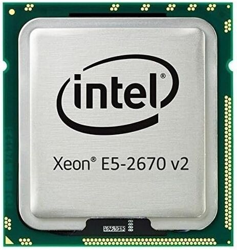 معالج Intel Xeon E5-2670 v2 Deca-core (10 النواة) بسرعة 2.50 جيجا هرتز - حزمة المقبس FCLGA2011 CM8063501375000 (متجدد) in Saudi Arabia