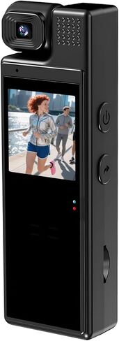L9 Mini Body Camera, Night Vision, 180° Rotating Lens, Motion Detection, Portable Sports and WiFi Camera with Recording in Saudi Arabia