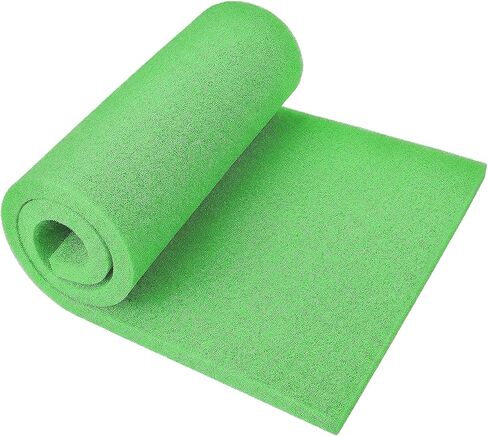 Foam Air Filter Material Sheet 15" X 18" X 5/8", 65-PPI Air Filter Foam, Reusable Filter Material for Most Motorcycle ATV Scooters, Dirt Bike, SXS, UTV Black (Black) in Kuwait