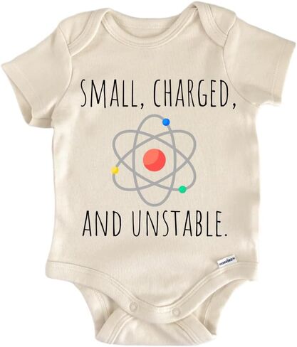 Physics Physicist Atom - Baby Boy Girl Clothes Bodysuit Funny Cute in Saudi Arabia
