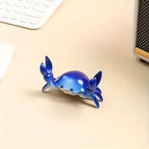 Multi-Functional Crab Pen Holder - Lifting Mobile Phone Holder & Desktop Decoration - Creative Gift for Office & Home - Suitable for Glasses, Pens & Phones in Saudi Arabia